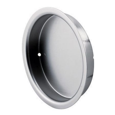 Gourmetgalley 164478 Slide-Co 2 in. dia. Satin Nickel Round Mortise Pull, 6PK GO153705